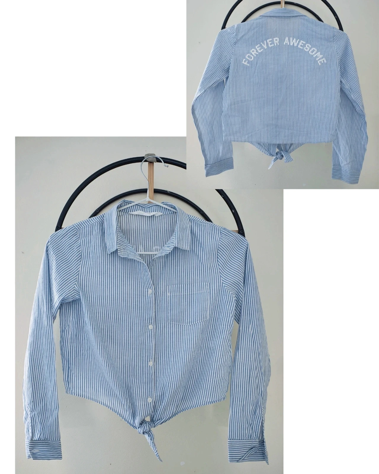 9 10 ans chemise h&m